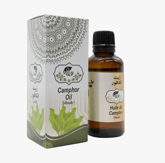❄️ Huile de Camphre – Tonique & Rafraîchissante (50ml) - Bayt Alhekma Officiel