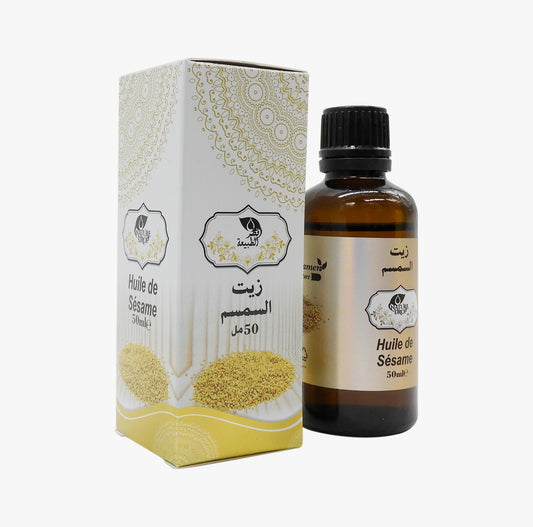 🌾 Huile de Sésame – Nourrissante & Protectrice (50ml) - Bayt Alhekma Officiel
