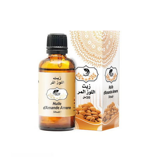 🌰 Huile d’Amande Amère – Beauté & Soin Intense (50ml) - Bayt Alhekma Officiel