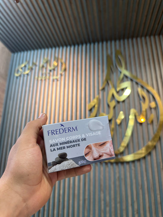 🌊 FREDERM – Savon Corps & Visage aux Minéraux de la Mer Morte
