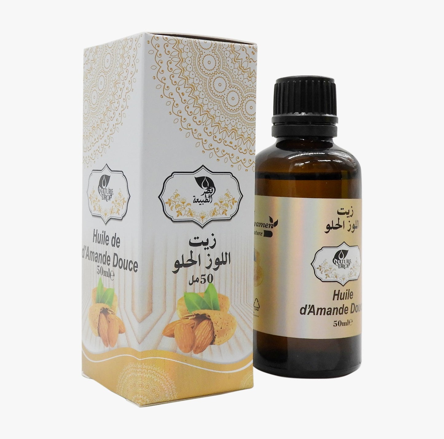 💛 Huile d’Amande Douce – Douceur & Souplesse (50ml) - Bayt Alhekma Officiel