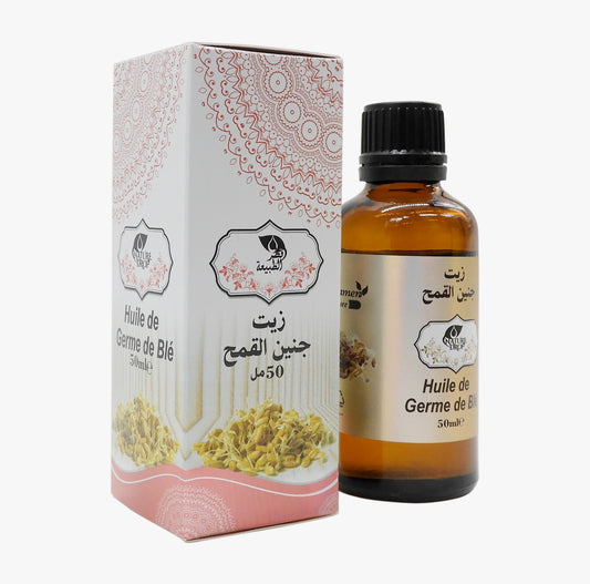 🌾 Huile de Germe de Blé – Régénérante & Nourrissante (50ml) - Bayt Alhekma Officiel