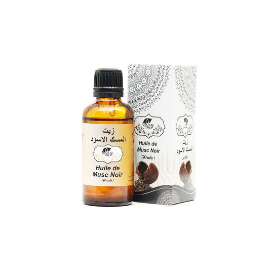 🖤 Huile de Musc Noir – Mystère & Séduction (50ml) - Bayt Alhekma Officiel