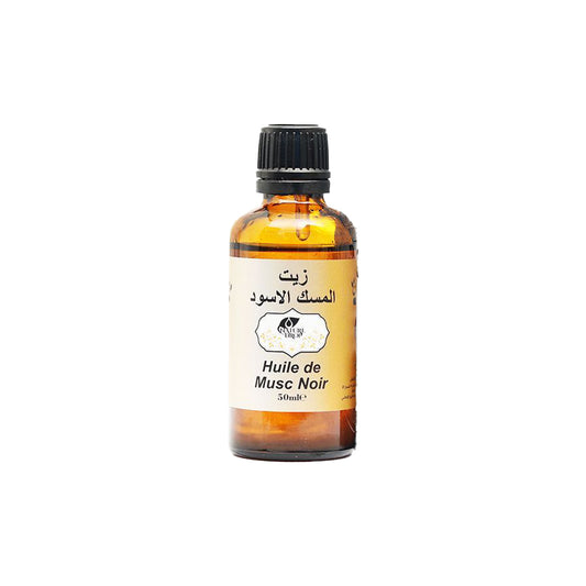 🖤 Huile de Musc Noir – Mystère & Séduction (50ml) - Bayt Alhekma Officiel