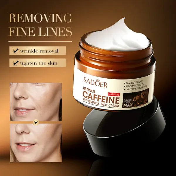SADOER - Retinol Cream with Caffeine - Bayt Alhekma Officiel