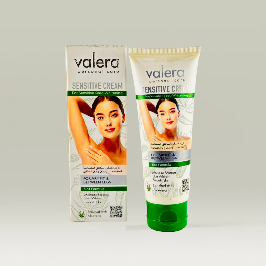 كريم مبيض المناطق الحساسة valera