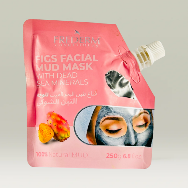 قناع طين البحر الميت للوجه بالتين الشوكي