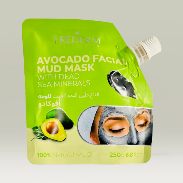 قناع طين البحر الميت للوجه بالافوكادو