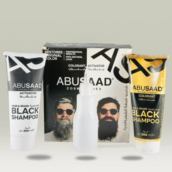 شامبو لصبغ الشعر واللحية ابو سعد
