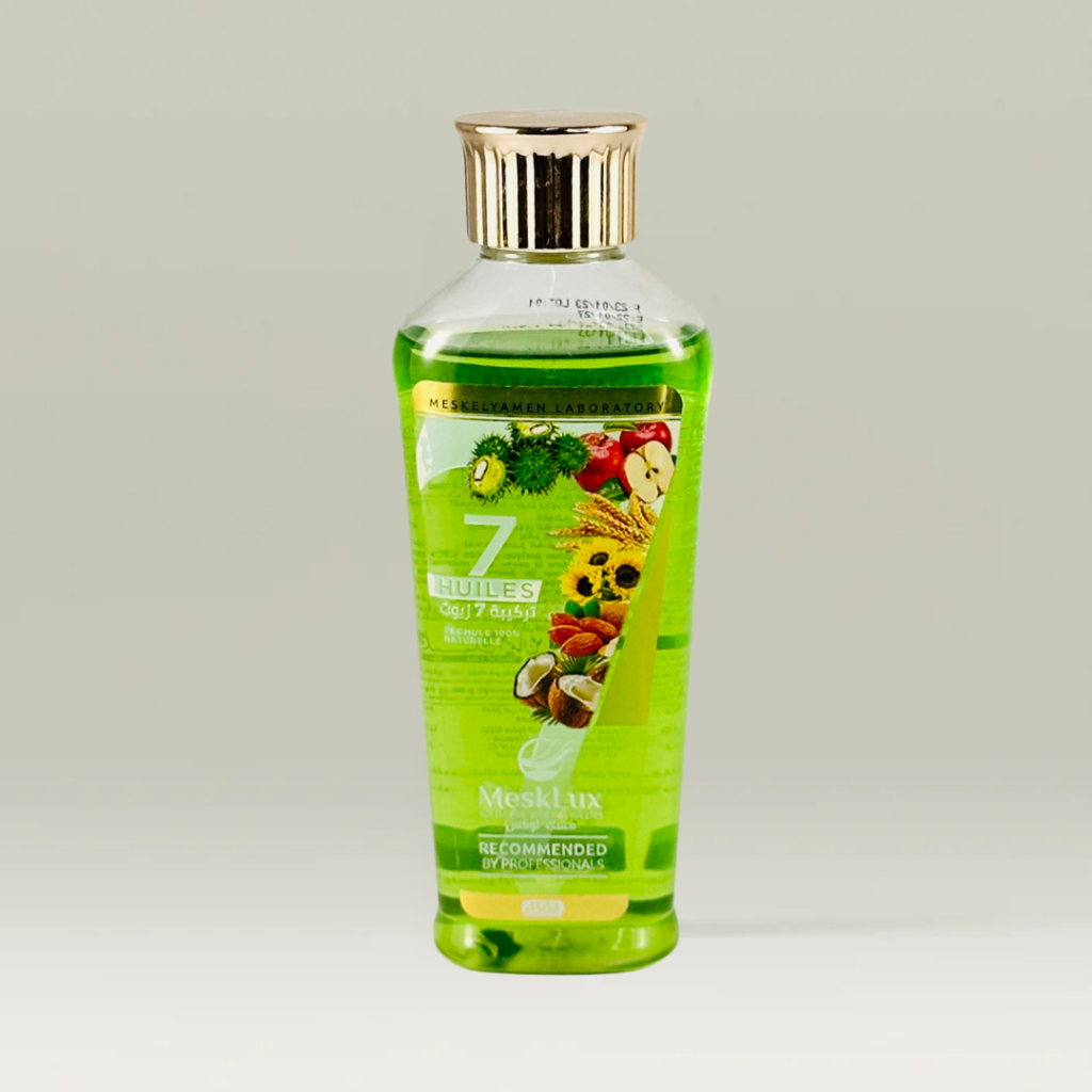 تركيبة الزيوت السبع للشعر مسك اليمان
