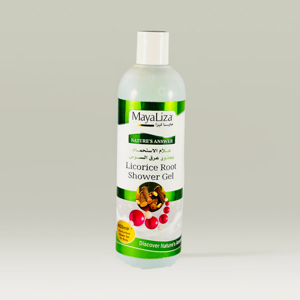 هلام استحمام عرق السوس - MAYALIZA