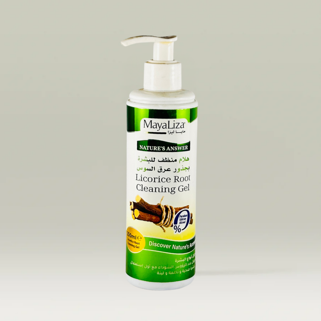 هلام منضف للبشرة بجذور عرق السوس - MAYALIZA