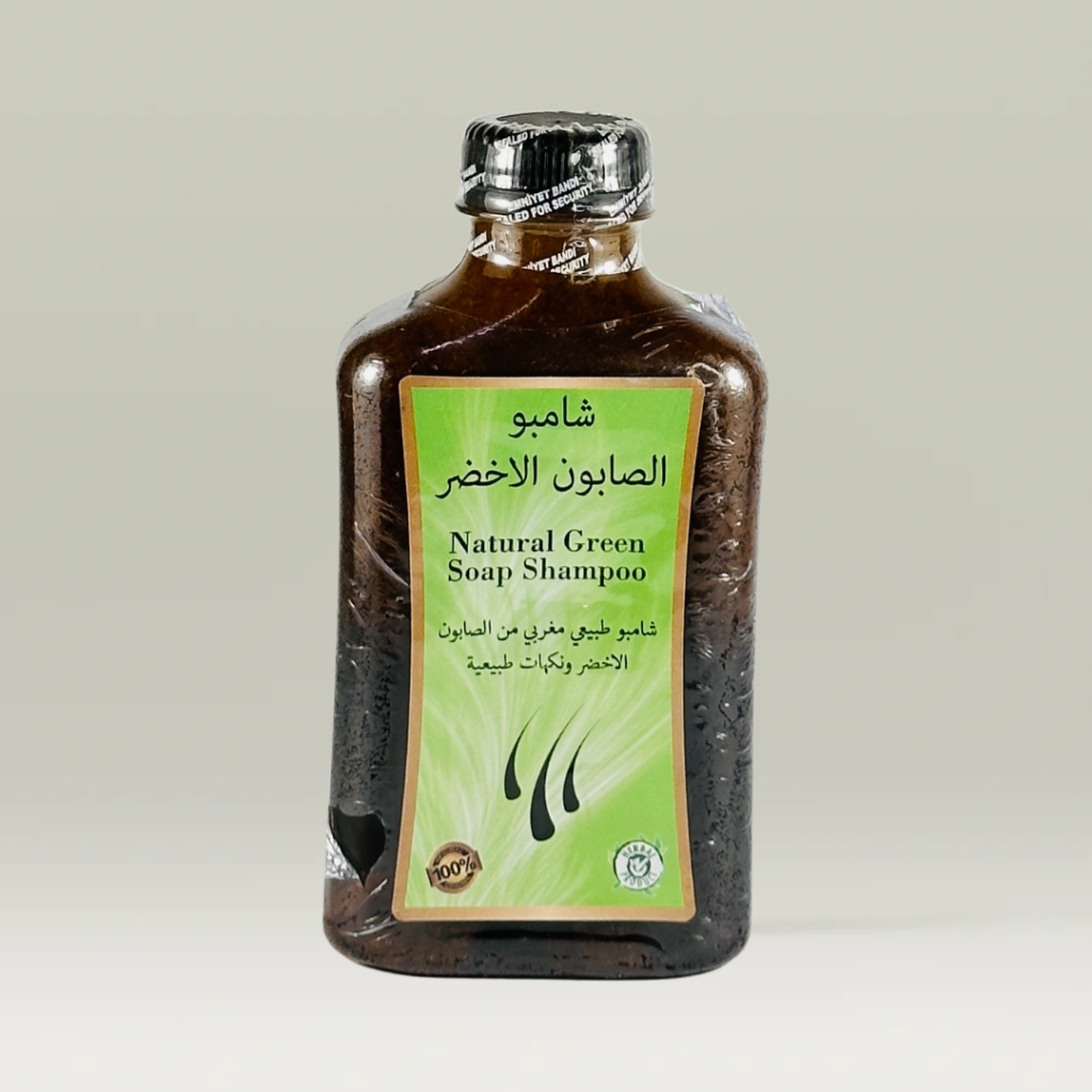 شامبو الصابون الاخضر