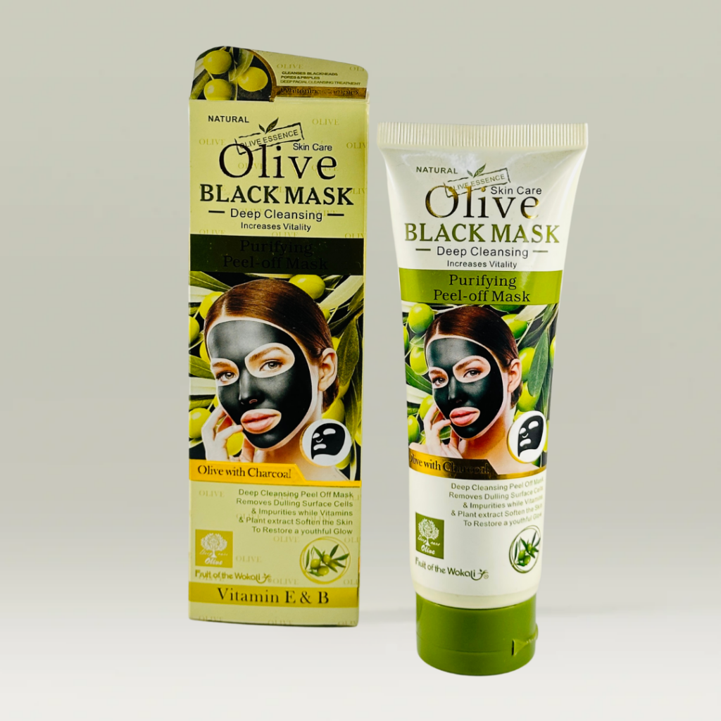 قناع الفحم بالزيتون