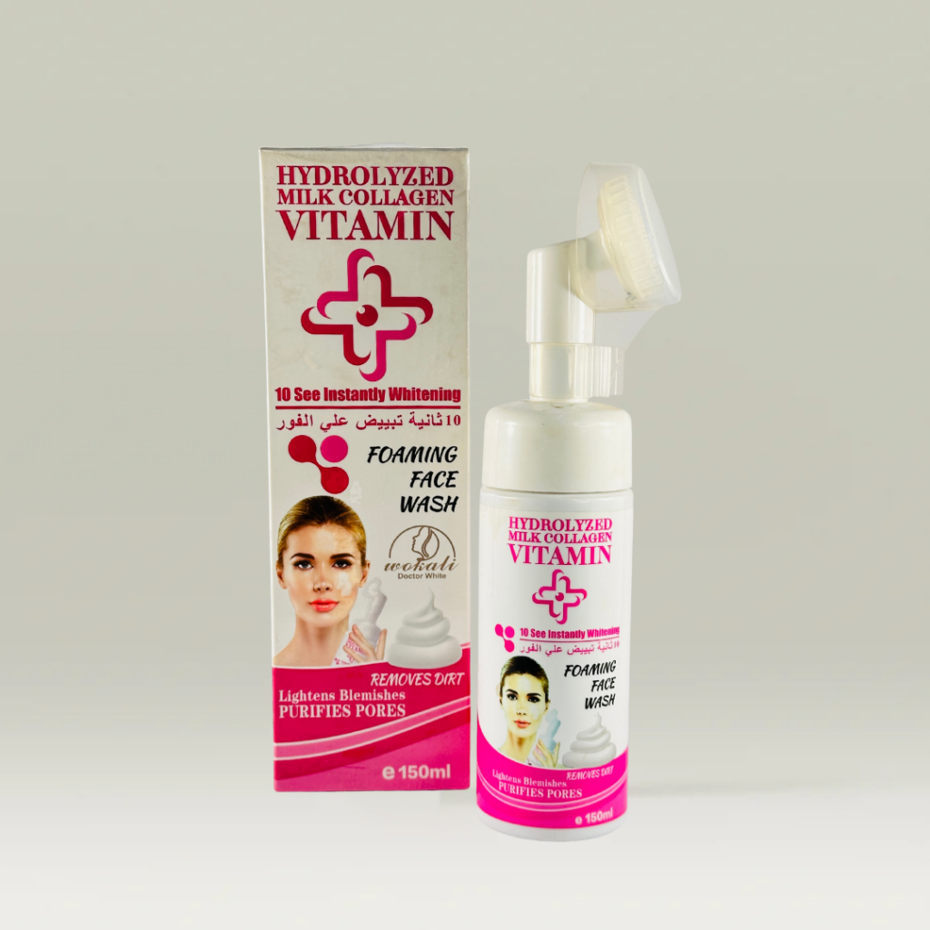 غسول وجه بالفيتامين E والصبار