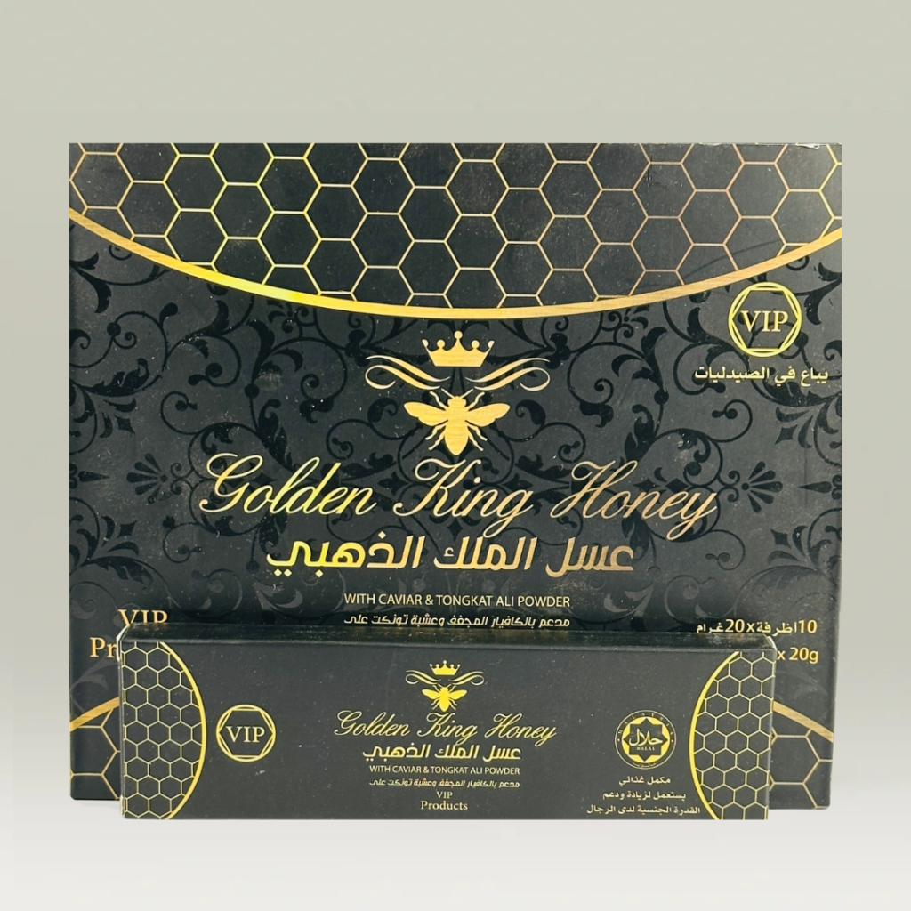 العسل الملكي الذهبي 10ساشي